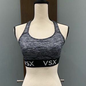 VSX sport bra. Black/grey